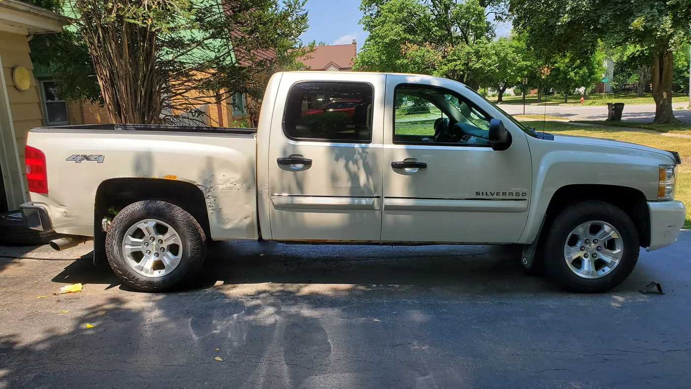 2013 Silverado, finished